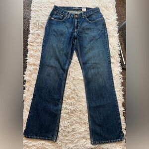 Cruel Girl Slim Faded Dark Blue Jeans